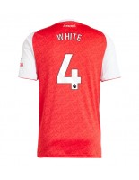 Moške Nogometnih dresov Arsenal Ben White #4 Domači 2025-26 Kratki rokavi